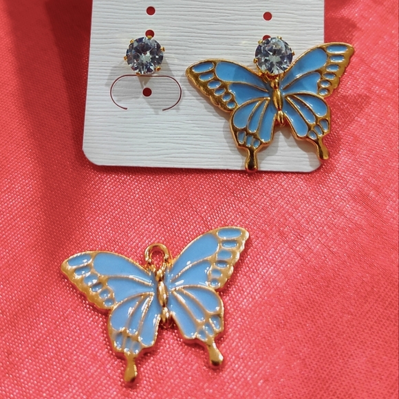 SHEIN Jewelry - 2 in 1 Butterfly Earring 💙